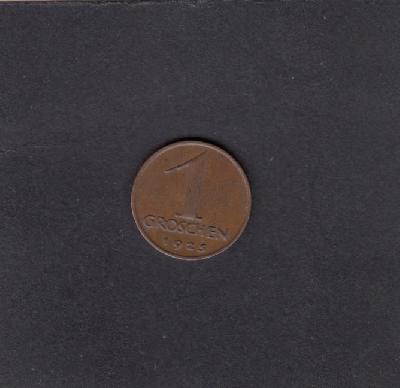 Beschrijving: 1 Groschen BIRD